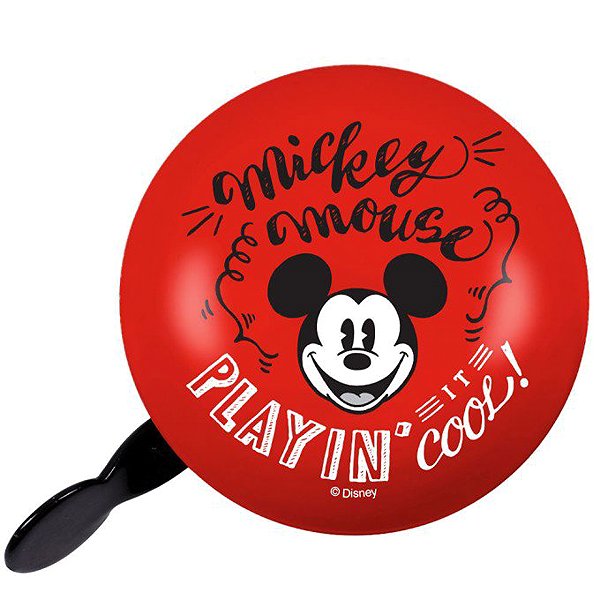 Bicycle bell Disney Mickey red retro 80 mm .
