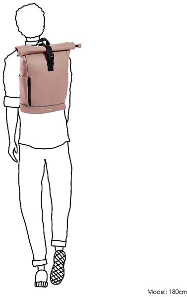 Laptop Backpack Daniel Ray Highlands Rolltop Laptop Backpack, Pink ...