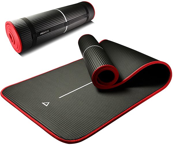 Podložka na cvičení PROIRON NBR 1830 x 660 x 10 mm - černá ...