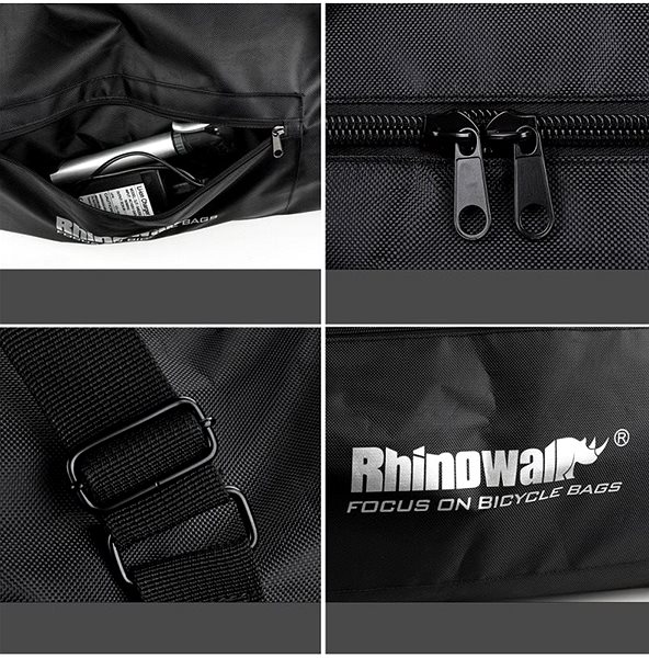 Brašna na kolo Rhinowalk Cestovní taška na el.koloběžku RF085 Vlastnosti/technologie