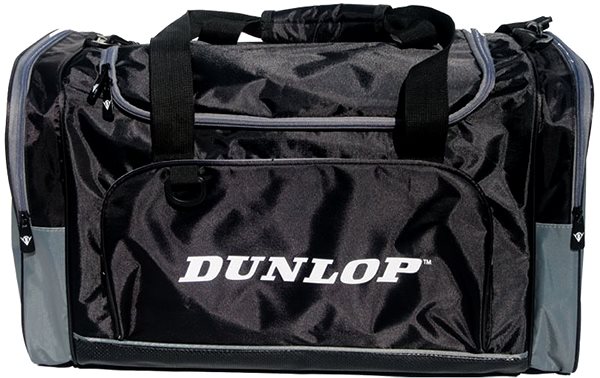 Športová taška Dunlop CLUB stredná čierna/sivá Screen