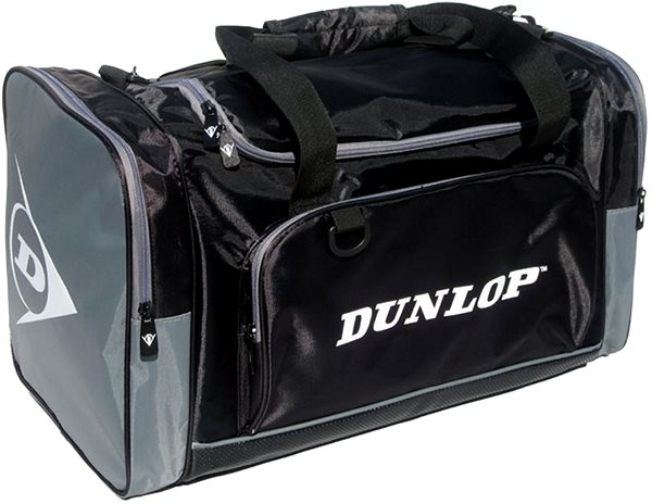 Sporttáska Dunlop CLUB közepes fekete/szürke Oldalnézet