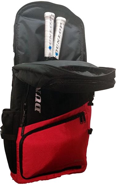 Športový batoh Dunlop CX Performance Batoh vysoký čierna/červená Vlastnosti/technológia