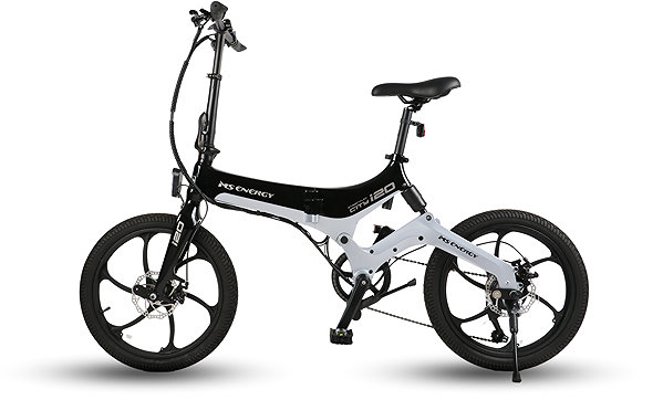 MS Energy eBike i20 Black/Silver .