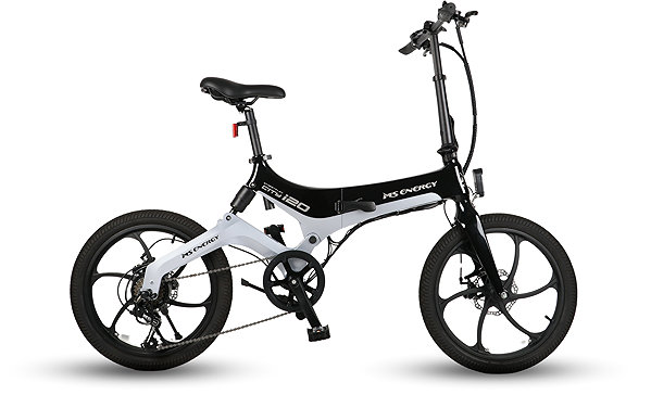 MS Energy eBike i20 Black/Silver .