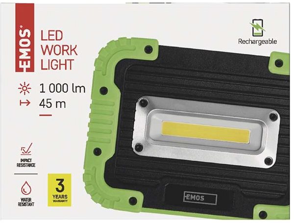 Lámpa EMOS LED P453310 W COB Csomagolás/doboz