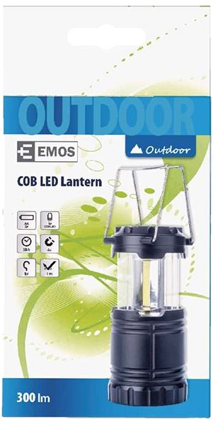 Lámpa EMOS kemping COB LED Csomagolás/doboz