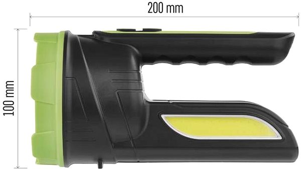 LED svítilna EMOS LED nabíjecí svítilna, 210 lm, 1 800 mAh ...