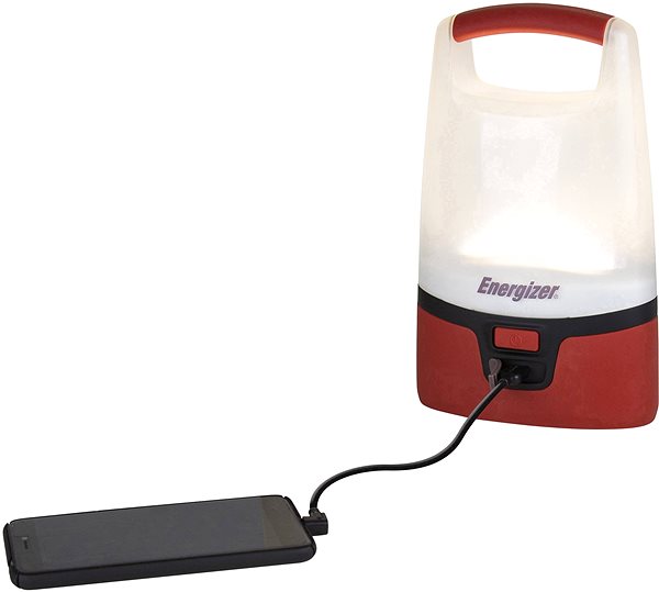 LED Flashlight Energizer USB Camping Lahtern 1300 lm Connection options (ports)
