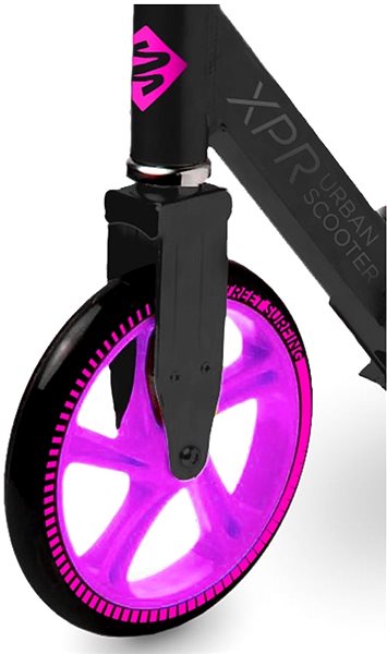 Folding Scooter Street Surfing Urban XPR Purple Pink Features/technology