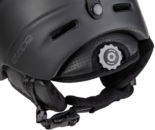 Lyžiarska prilba Etape Comp Čierna/Karbon Mat 55 – 58 cm Vlastnosti/technológia
