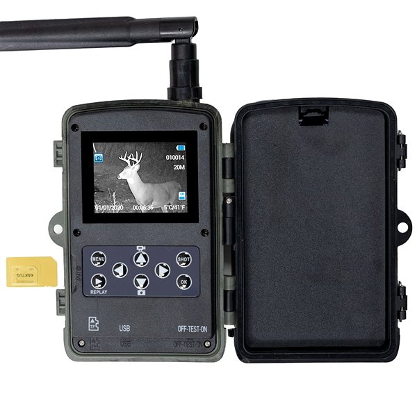 Wildkamera EVOLVEO StrongVision LTE, Fotopast mit 4G, MMS/EMAIL/FTP ...