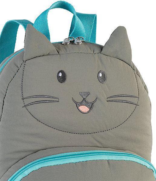 Children's backpack FABRIZIO Backpack Cat grey .
