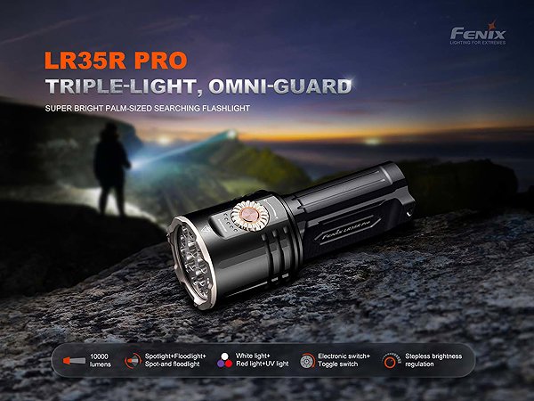 Flashlight Fenix LR35R PRO ...
