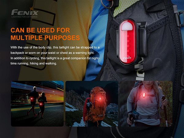 Kerékpár lámpa Fenix BC05R V2.0 ...