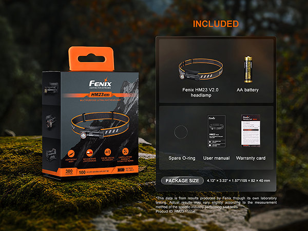 Headlamp Fenix HM23 V2.0 .