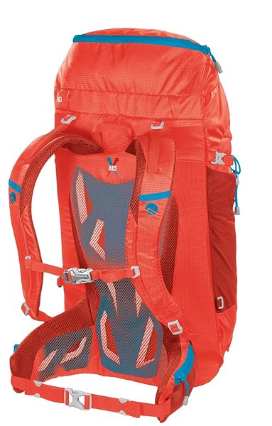 Turistický batoh Ferrino Agile 45 red Bočný pohľad