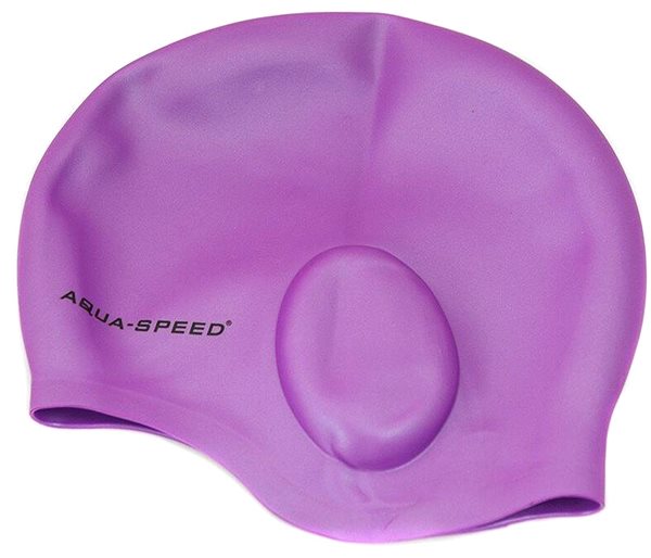 Aqua-Speed Ear Multipack Swimming Cap 4 pcs purple .