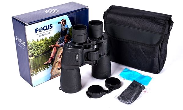 Binoculars Focus Handy 7x50 Package content