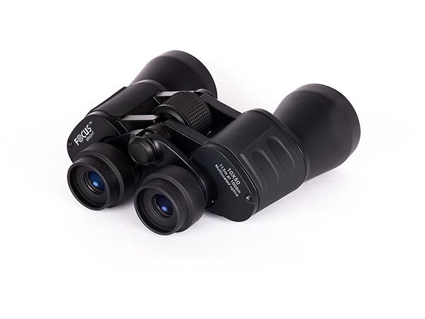 Binoculars Focus Bright 10x50 Lateral view
