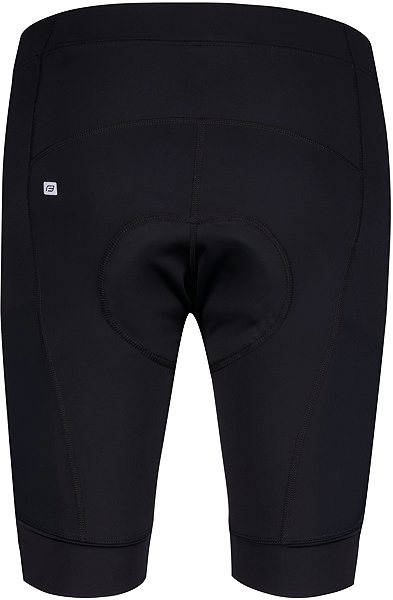 Bicycle shorts Force Comfort waist shorts with liner, black XL .