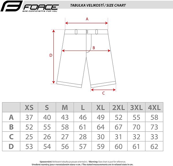 Force Mount MTB Shorts without liner, black M .