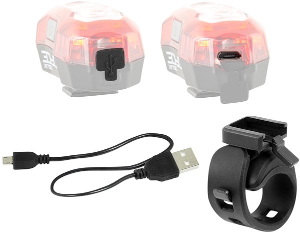 Bike Light Force Deux USB, 5x LED ...