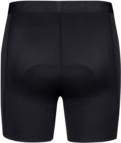 Bike shorts Force Support inner liner for MTB shorts, black M .