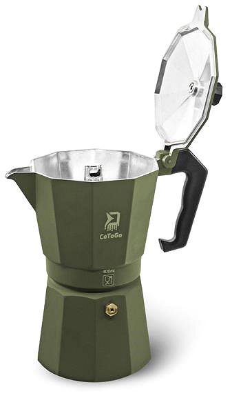 Moka Pot Delphin CoToGo Green Coffee Maker ...