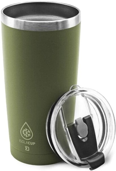 Thermal Mug Delphin Thermo mug IsolaCUP Green 600ml ...