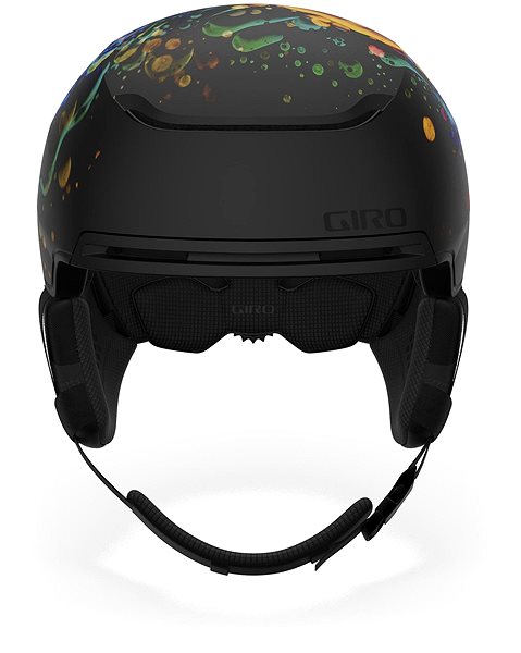 Lyžařská helma GIRO Jackson MIPS Mat Black/Orange Liquid Light M Screen