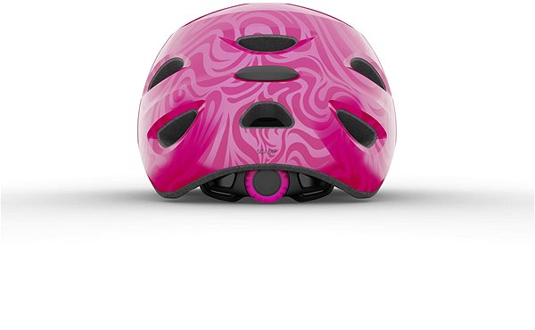 Prilba na bicykel GIRO Scamp Bright Pink/Pearl XS Zadná strana