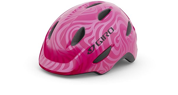 Kerékpáros sisak GIRO Scamp Bright Pink/Pearl Oldalnézet