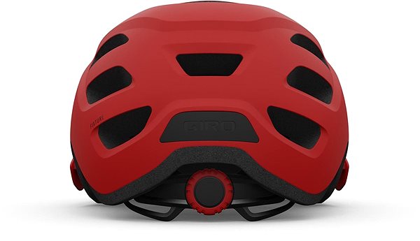 Prilba na bicykel GIRO Fixture Mat Trim Red Zadná strana