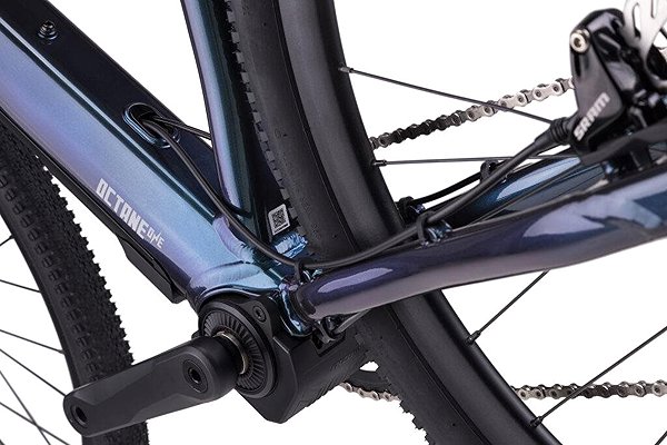 Gravel bike OCTANE ONE E-GRD - L DARK TEAL METALLIC .