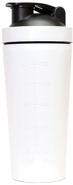 Shaker GymBeam šejkr 750 ml, steel white ...