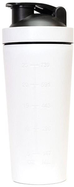 Shaker GymBeam šejkr 750 ml, steel white ...