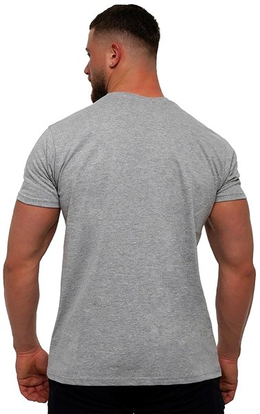 Póló GymBeam Stronger Together Férfi póló, Grey, XXL ...