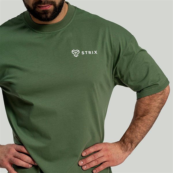 Póló STRIX Oversized Férfi póló, Cedar Green, XXXL ...
