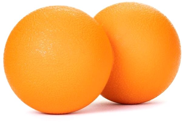 Masážna loptička GymBeam DuoRoll Orange ...