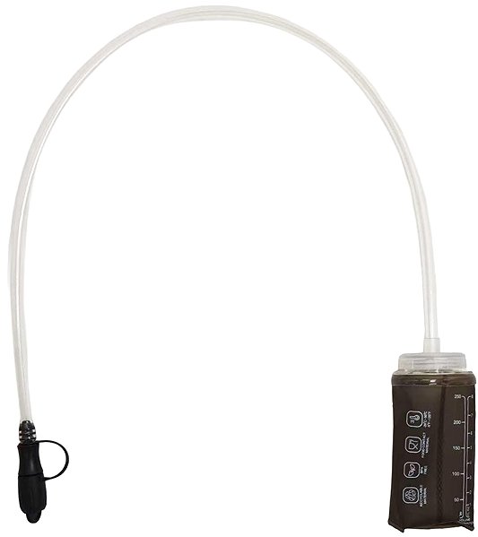 Kulacs GymBeam Hydra Soft Flask kulacs, 250 ml, fekete ...
