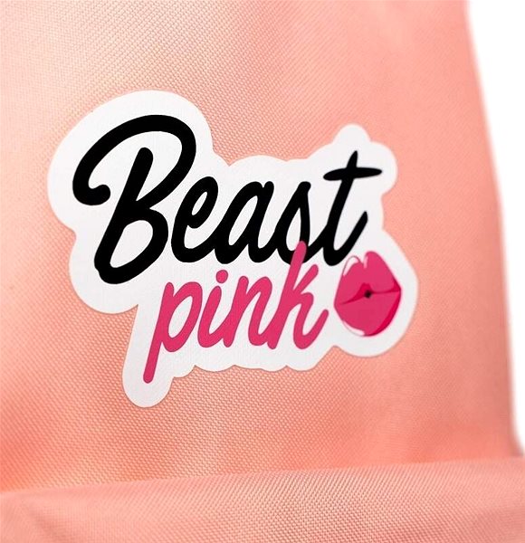 Sporthátizsák BeastPink Baby Pink Elülső oldal - 3D