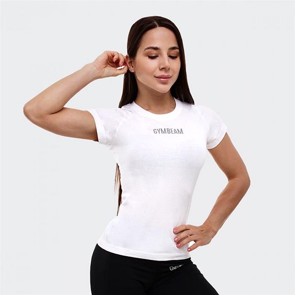 Póló GymBeam női póló FIT White XXL ...