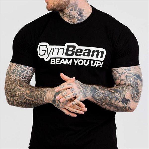 Tričko GymBeam pánske tričko Black XL ...