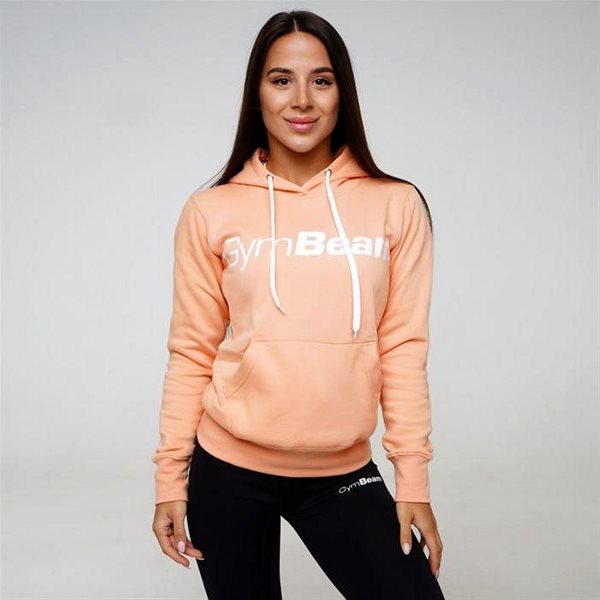 Pulóver GymBeam Athlete Powder Peach - női, XL ...