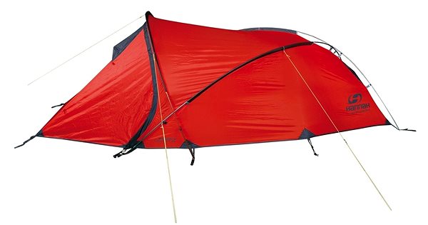 Tent Hannah Rider 2 Mandarin Red Lateral view