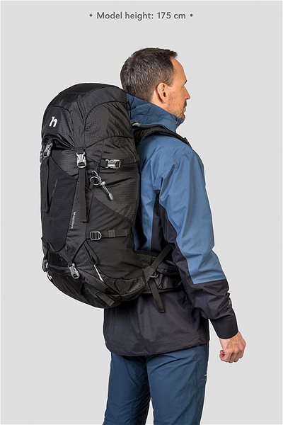 Turistický batoh Hannah Wanderer 45 anthracite Lifestyle