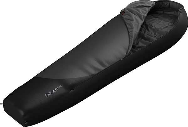 Sleeping bag Hannah Scout 120 Dark Shadow/Anthracite Ii 180 .