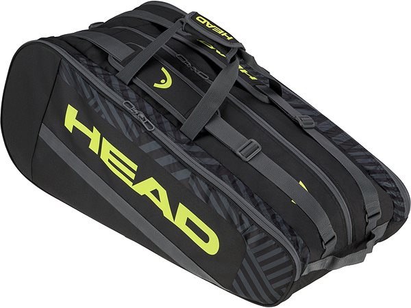 Športová taška Head Base Racquet Bag L black/neón yellow ...