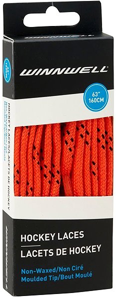 Shoelaces Winnwell Plain orange shoelaces, 96